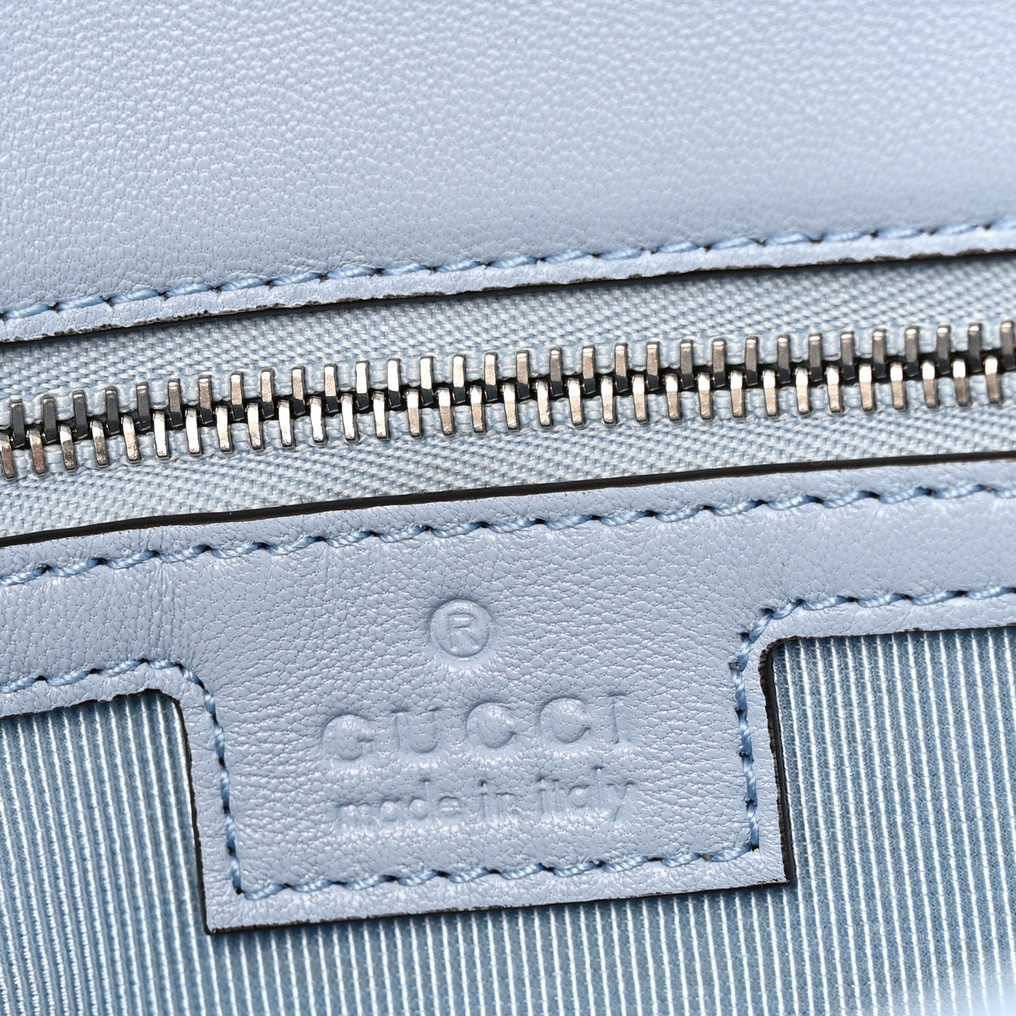Lambskin Matelasse Medium GG Marmont Shoulder Bag Light Blue