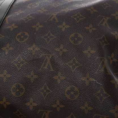 Louis Vuitton Monogram Macassar Keepall Bandouliere 55 13 of 13