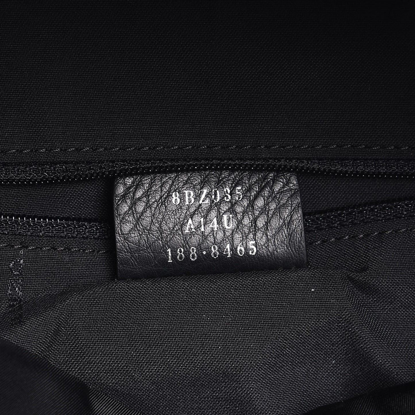 Nylon Vitello Liberty Sequin Fun Fair Embroidered Backpack Black