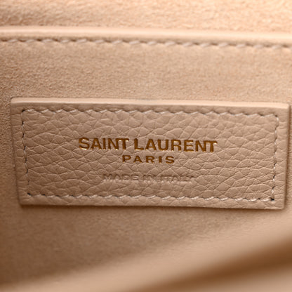 Saint Laurent Grained Calfskin Medium Monogram Sunset Crema Soft 6 of 10