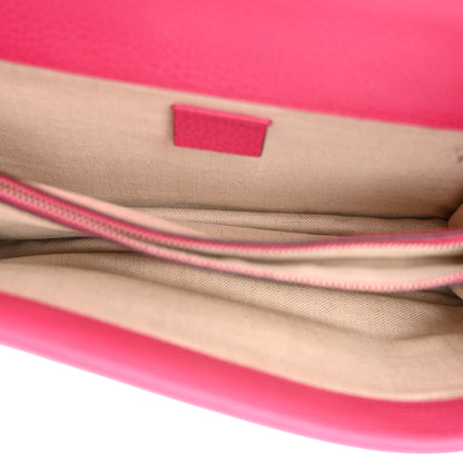 Gucci Pebbled Calfskin Embellished Guccify Small Dionysus Shoulder Bag Rosa 5 of 12