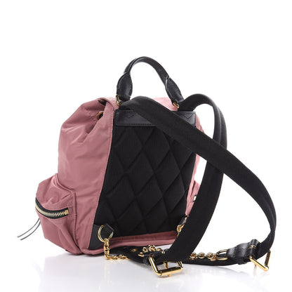 Burberry Nylon Small Rucksack Backpack Mauve Pink 3 of 11