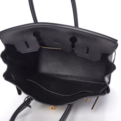 Hermes Togo Birkin 30 Black 5 of 12