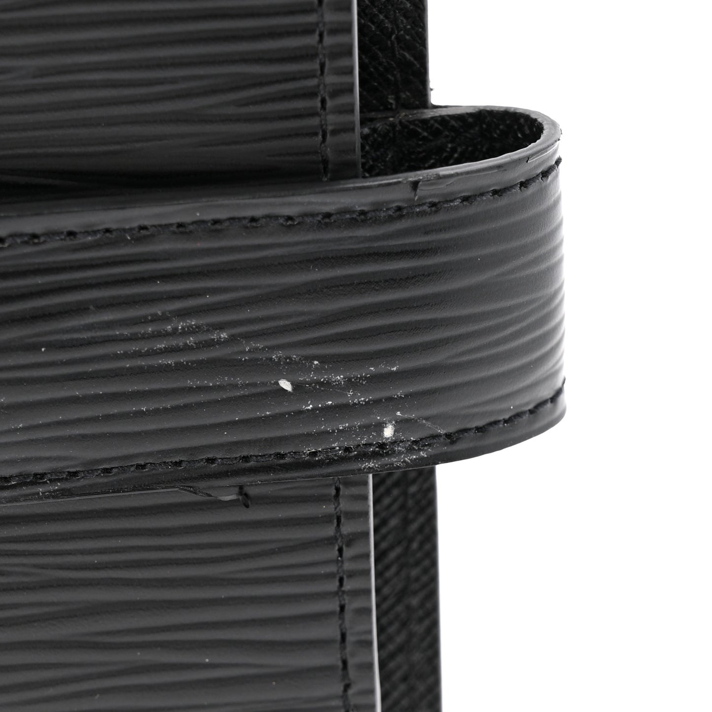 Epi Medium Ring Agenda Cover Black