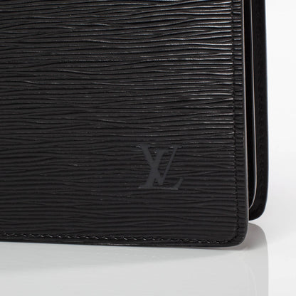Louis Vuitton Epi Serviette Ambassadeur Briefcase Black 4 of 10