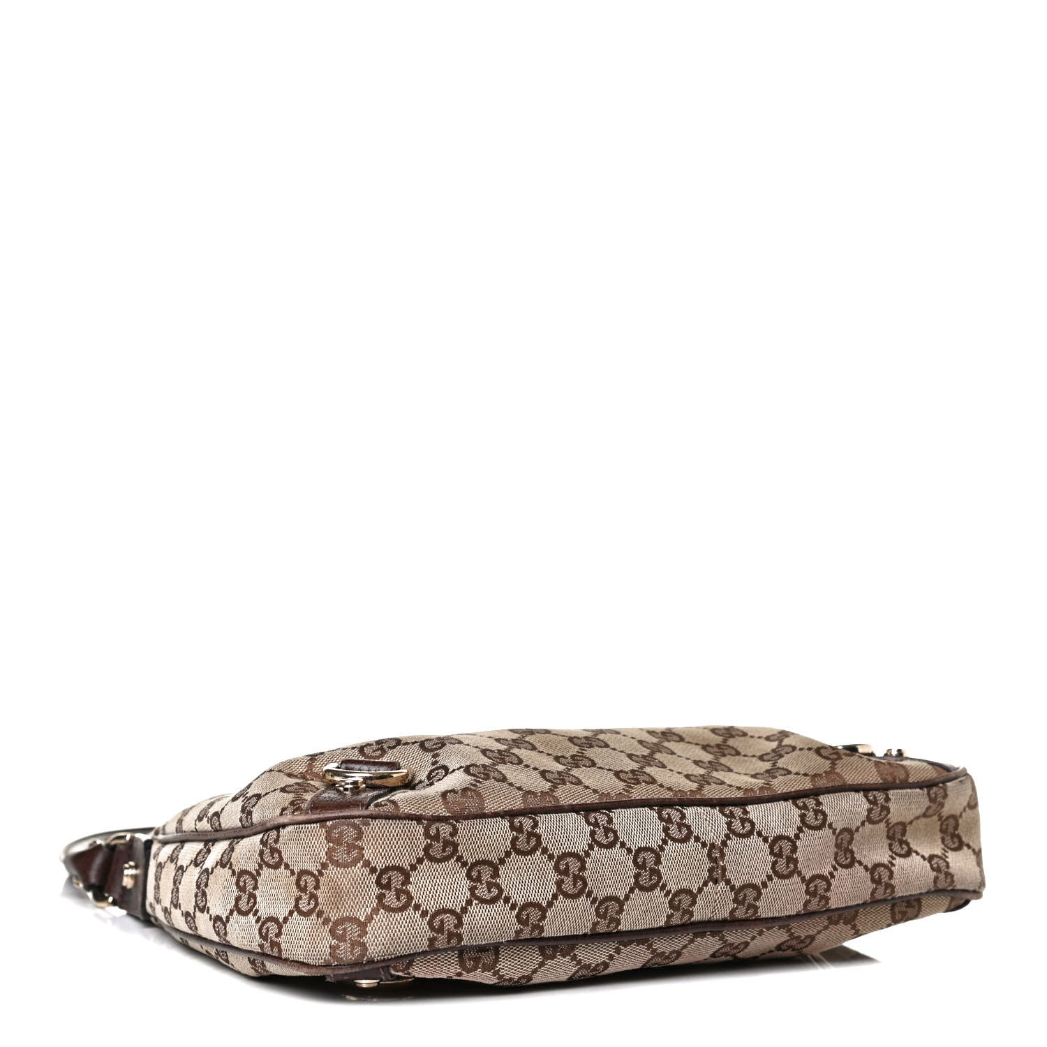 Gucci Monogram Medium Abbey D Ring Hobo Brown 4 of 17