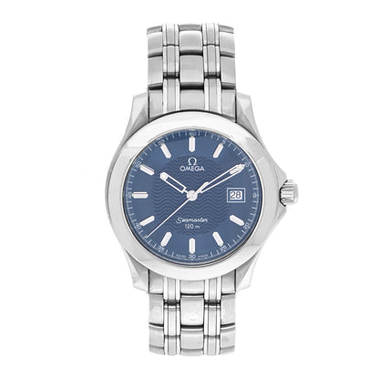 Omega Stainless Steel 36mm Seamaster 120M Quartz Watch Blue 2511.81 1 of 4