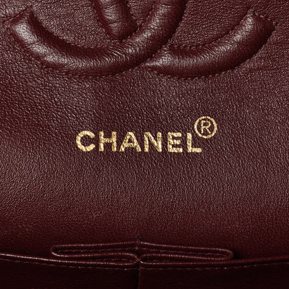 Chanel Lambskin Quilted Medium Double Flap Black 7 of 13