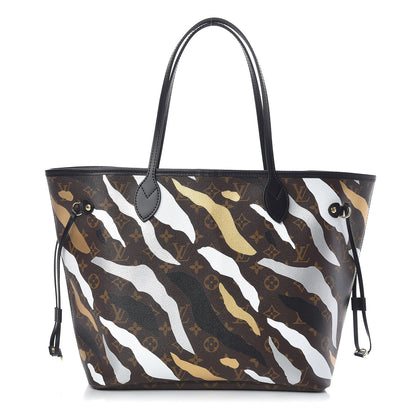 Louis Vuitton X LOL Monogram Neverfull MM Gold Silver 1 of 10
