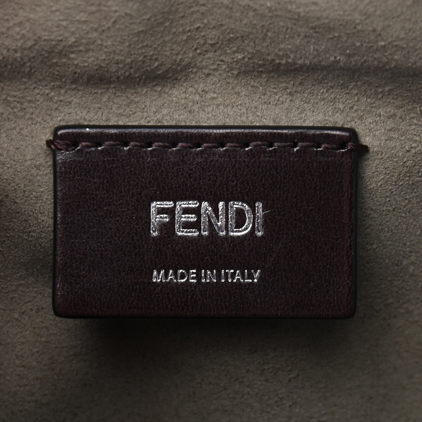 Vitello Grace Light Logo Embossed Small Belt Bag White Ice