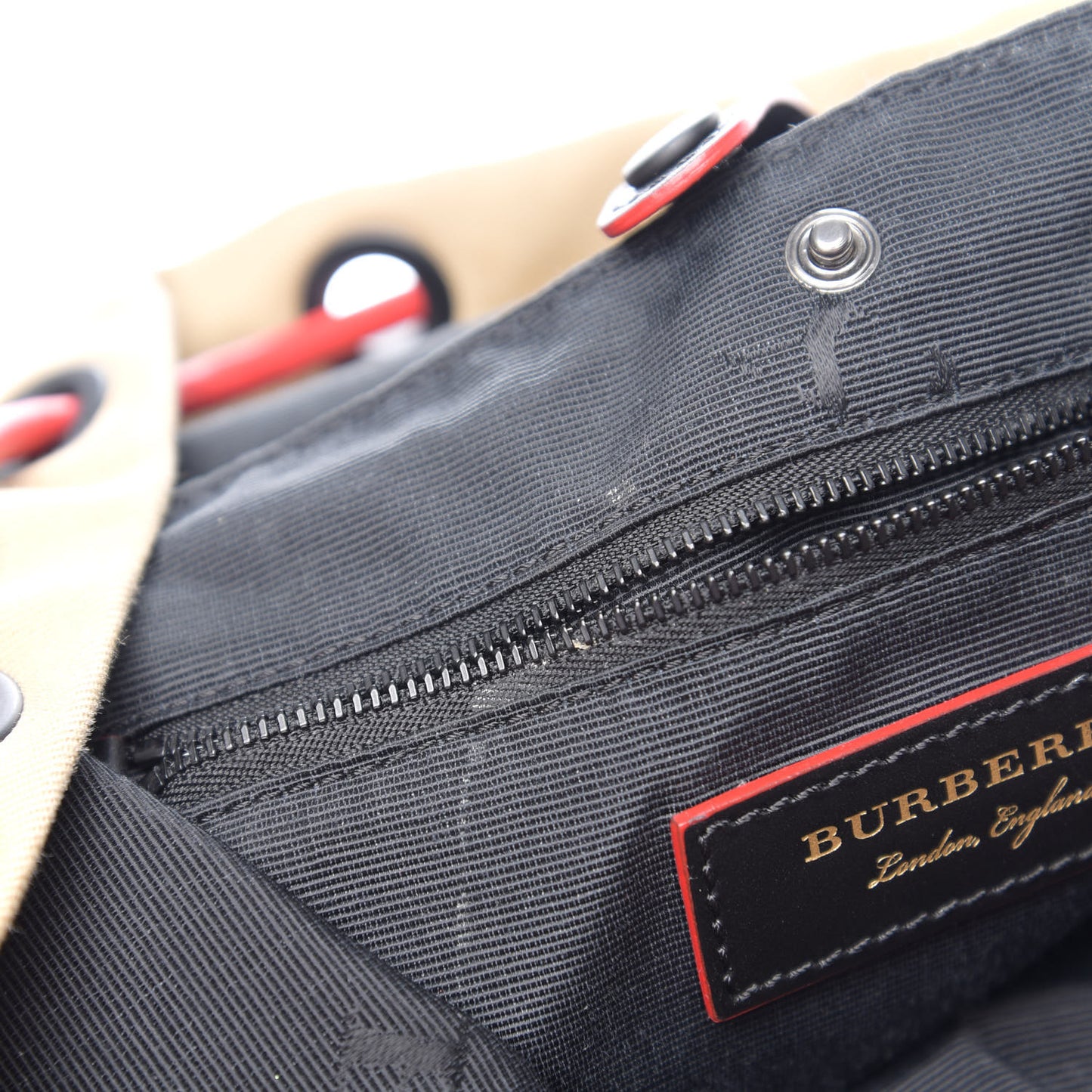 X KRIS WU Canvas Embroidered XL Rucksack Backpack Honey