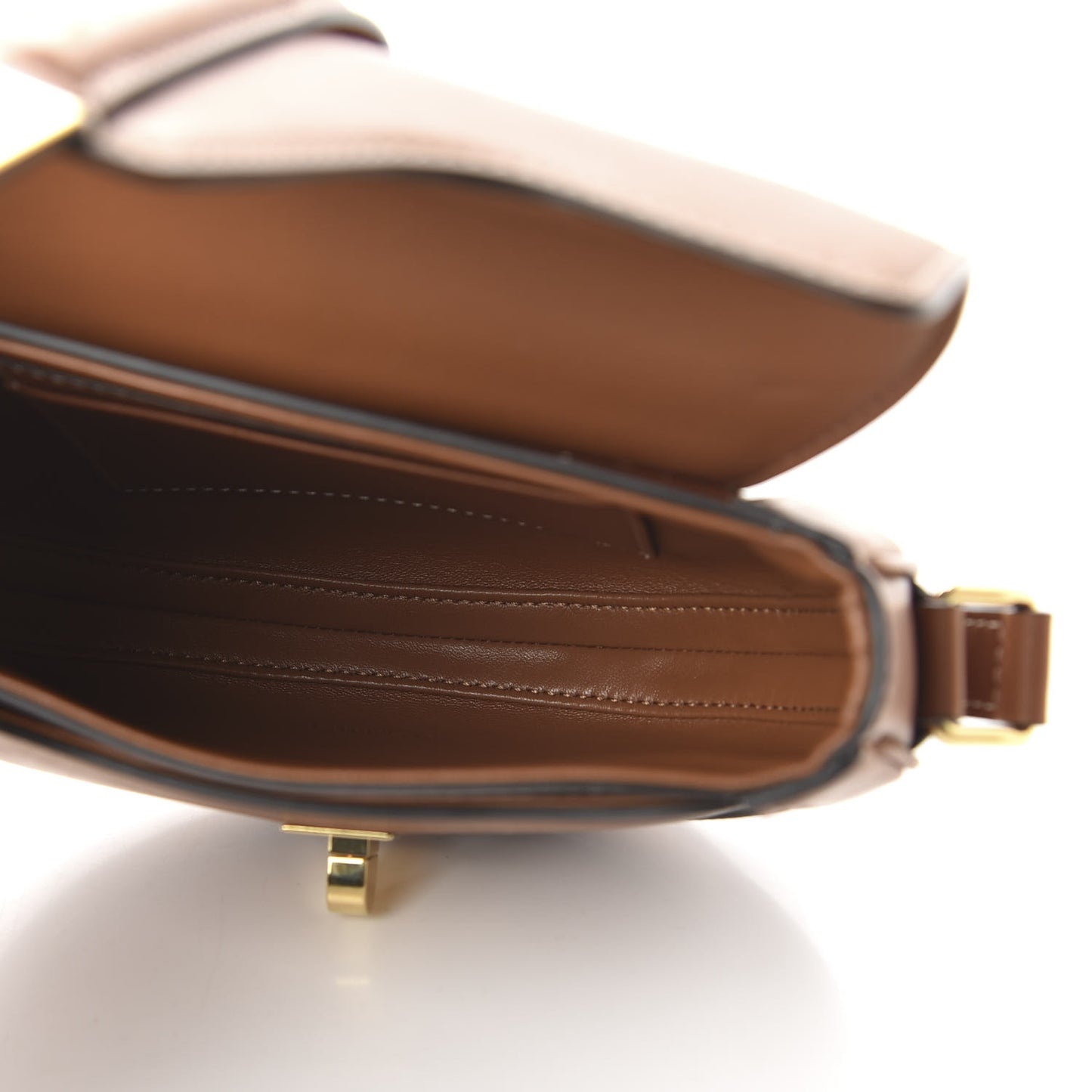 Natural Calfskin Besace Small 16 Tan