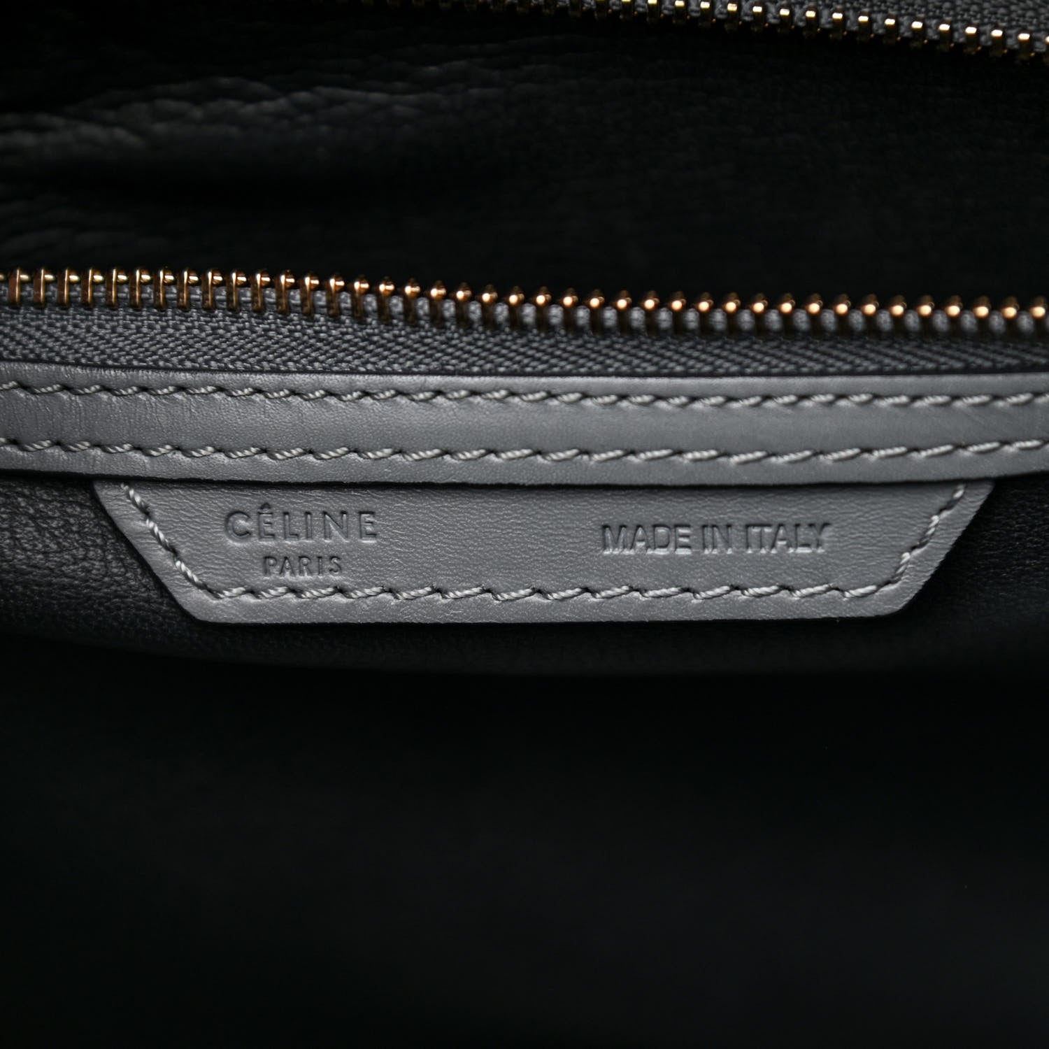 Celine Smooth Calfskin Mini Luggage Storm 6 of 14