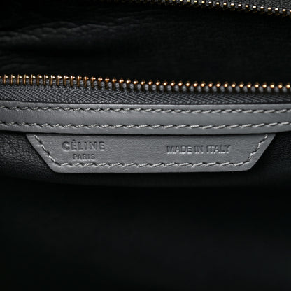 Celine Smooth Calfskin Mini Luggage Storm 6 of 14