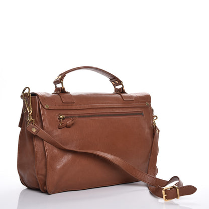Proenza Schouler Lambskin Medium PS1 Satchel Saddle 3 of 8