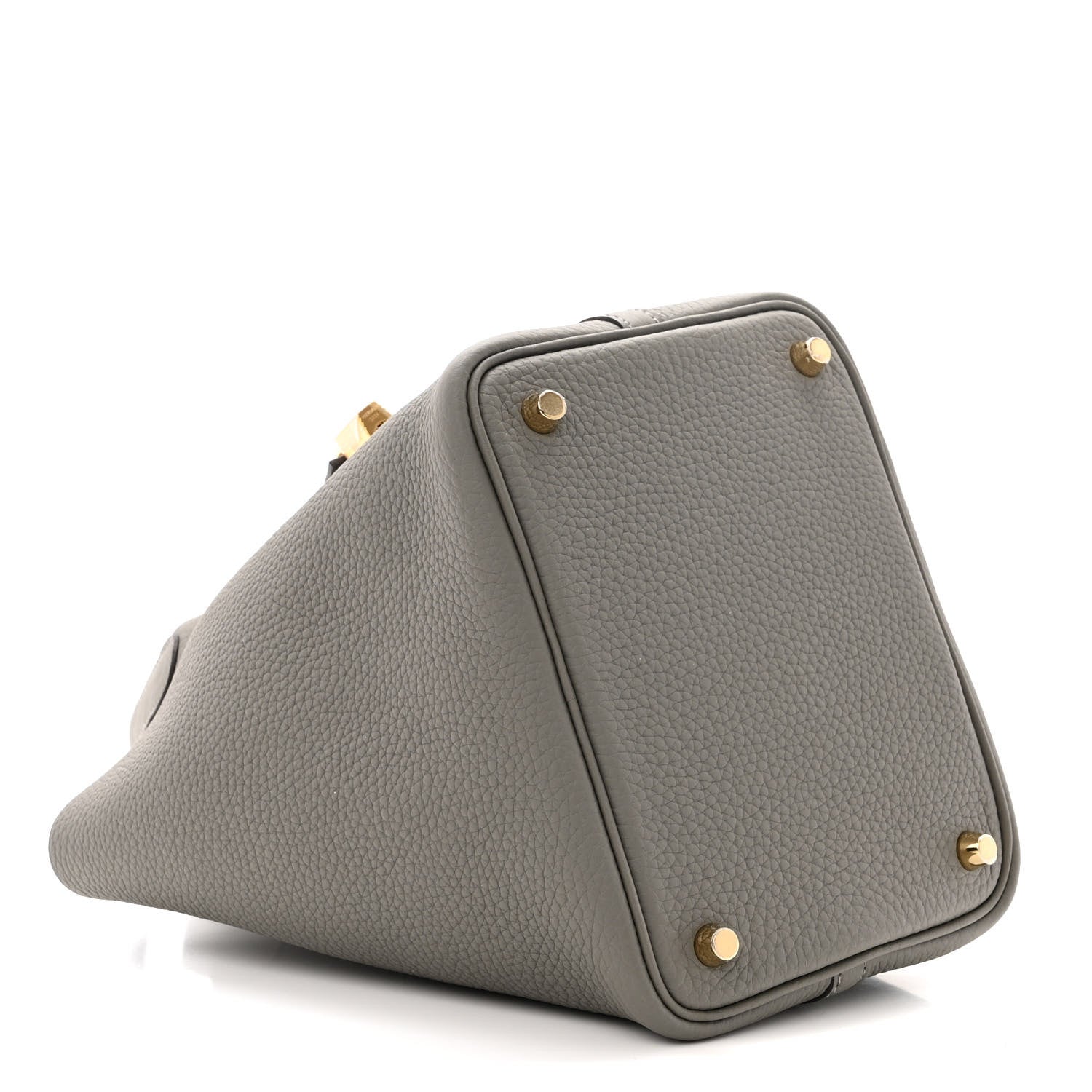 Hermes Taurillon Clemence Picotin Lock 18 PM Gris Meyer 4 of 10