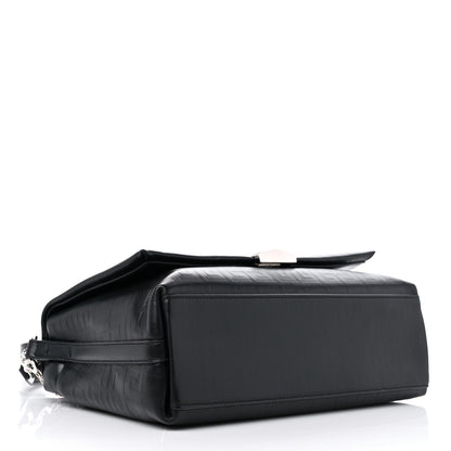Givenchy Soft Calfskin 4G Embossed Medium Shoulder Bag Black 4 of 8