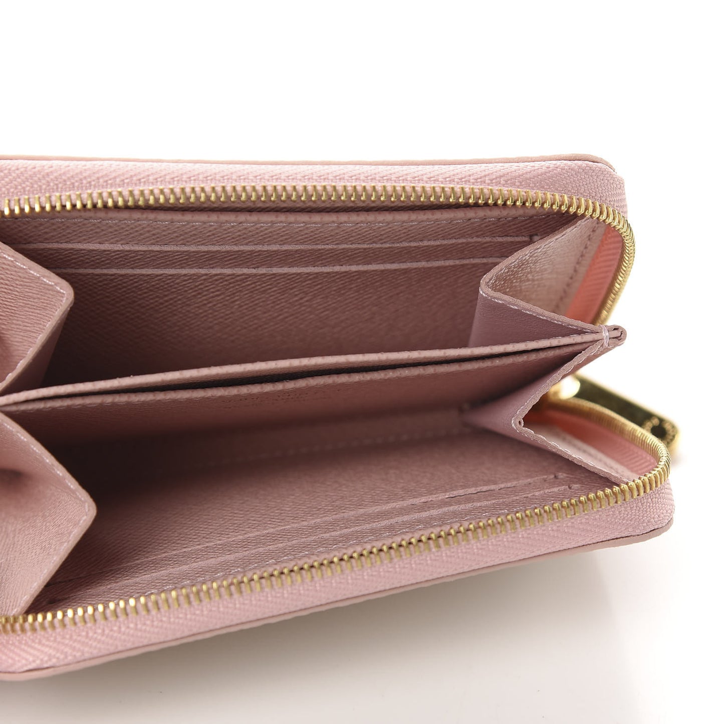 Damier Azur Zippy Coin Purse Rose Ballerine
