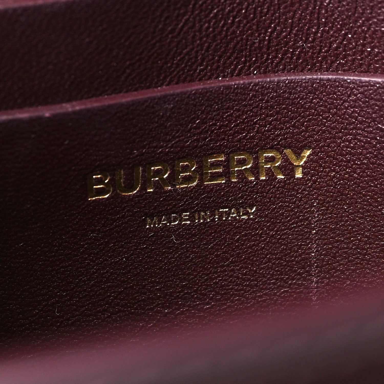 Burberry Smooth Calfskin Small Grace Bag Oxblood 6 of 10