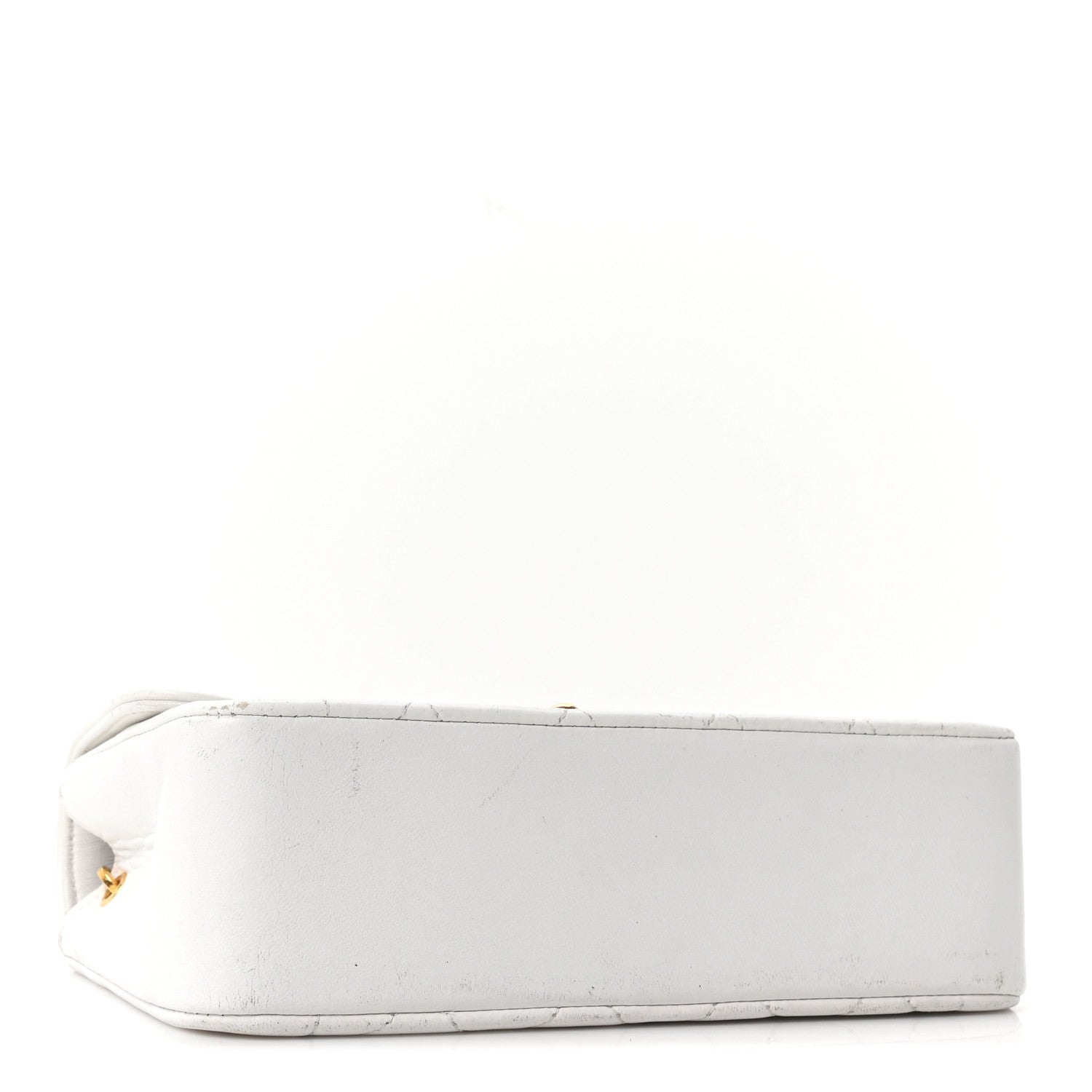 Chanel Lambskin Quilted Mini Flap Bag White 3 of 10