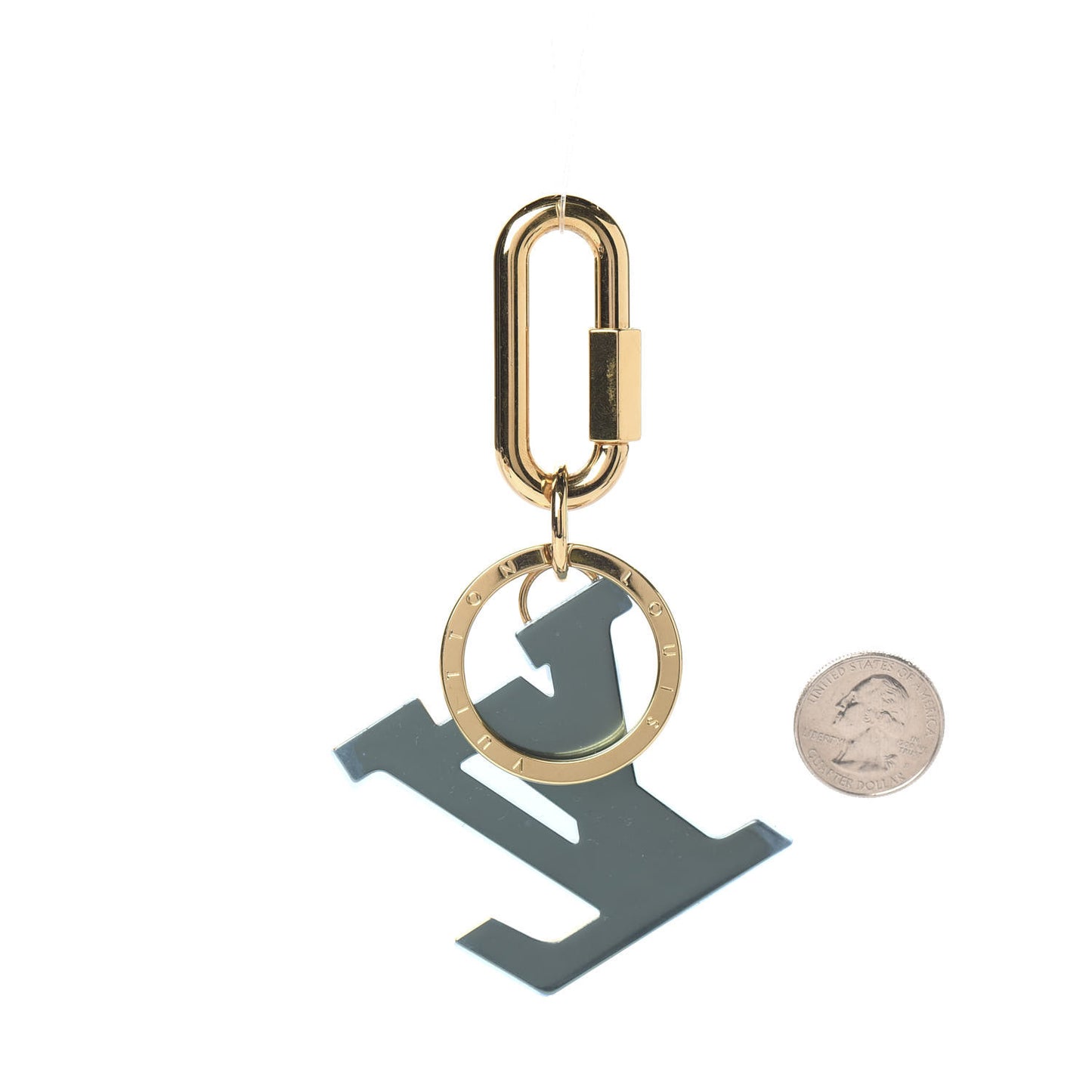 LV Soft Bag Charm and Key Holder Purple