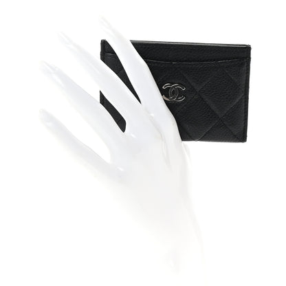 Chanel Caviar Quilted Card Holder Black 2 of 8