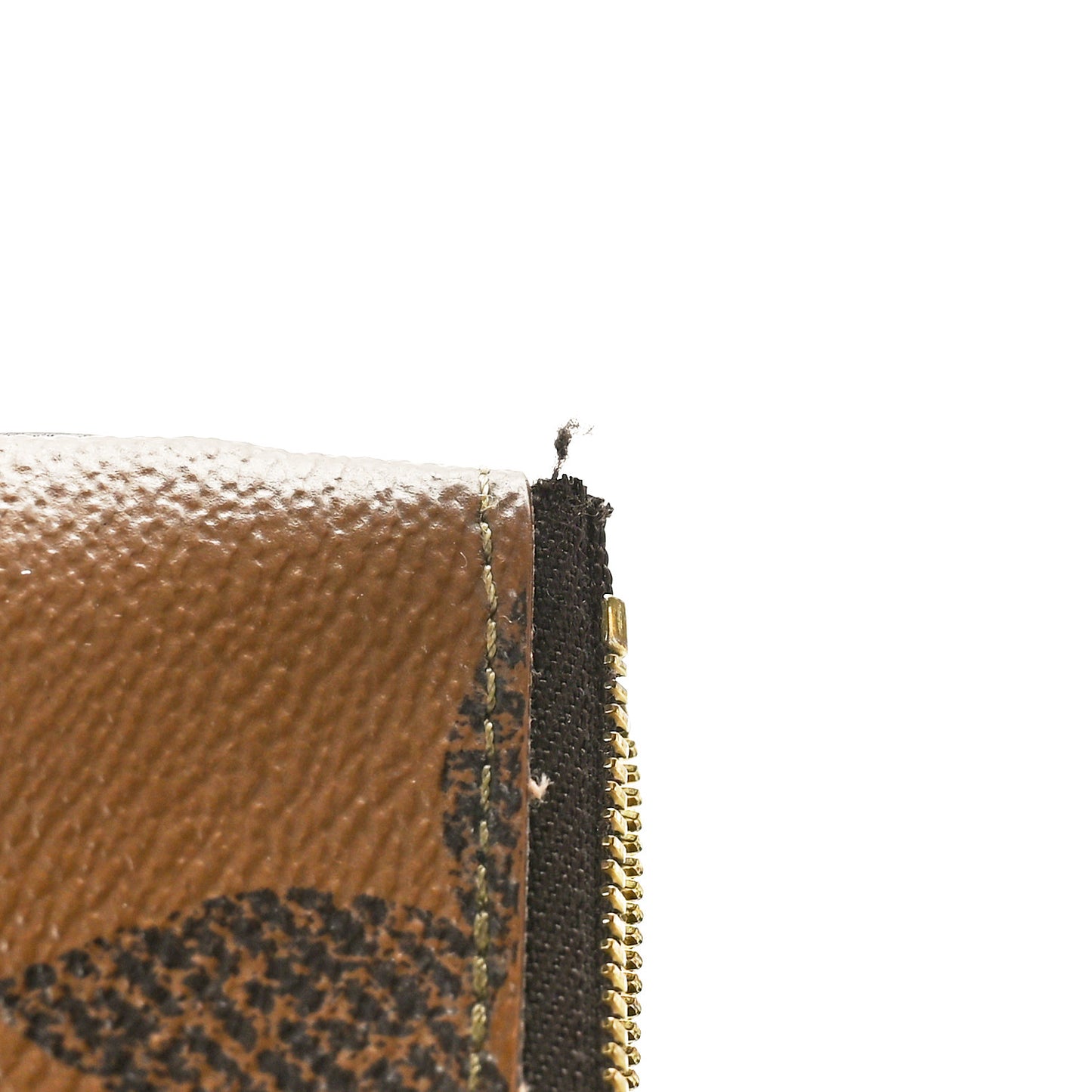 Reverse Monogram Giant Double Zip Pochette