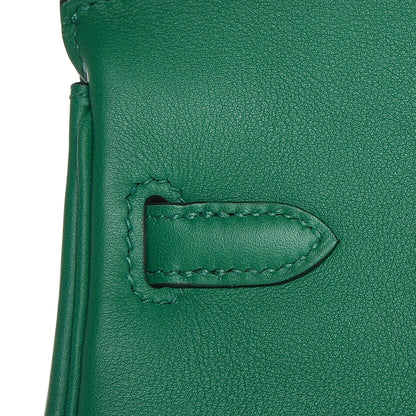 Hermes Swift Birkin 25 Vert Vertigo 34 of 40