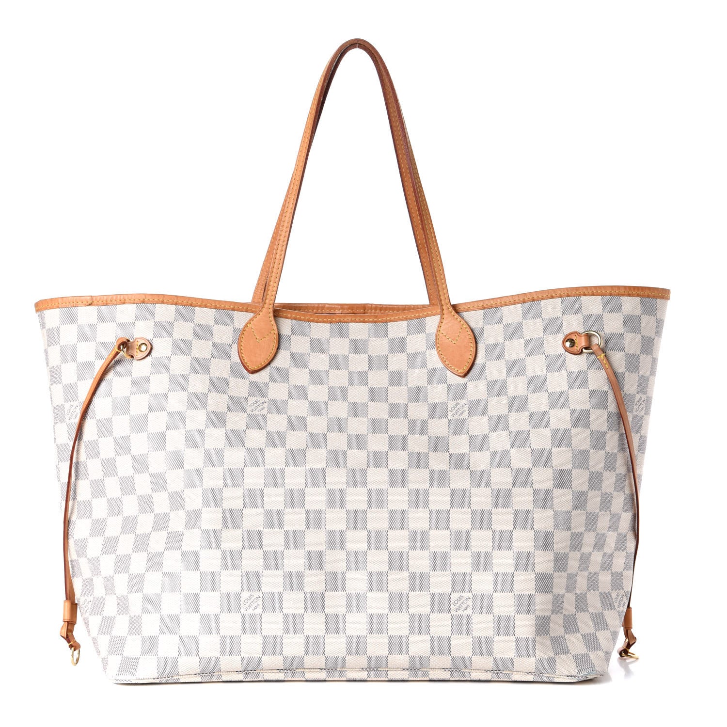 Louis Vuitton Damier Azur Neo Neverfull GM Rose Ballerine 1 of 10