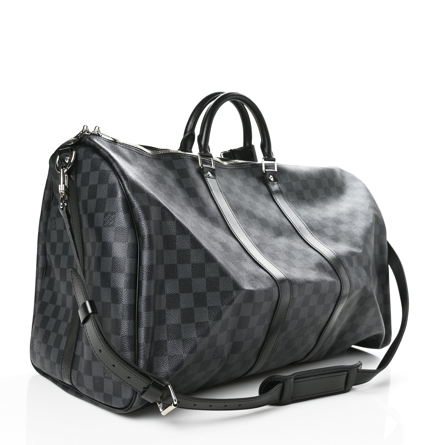 Damier Graphite Keepall Bandouliere 55