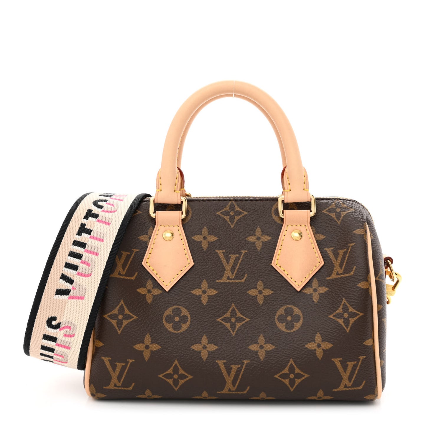 Monogram Speedy Bandouliere 20 Black