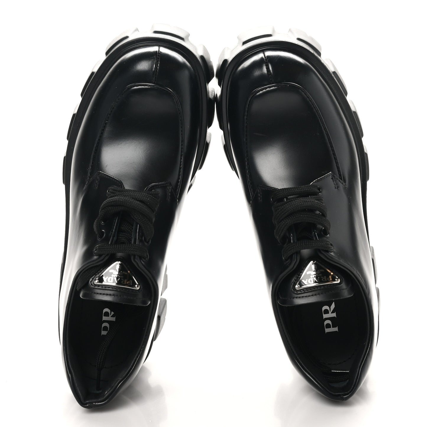 Spazzolato Rois Sfumato Monolith 55mm Derby Loafers 37 Black Argento