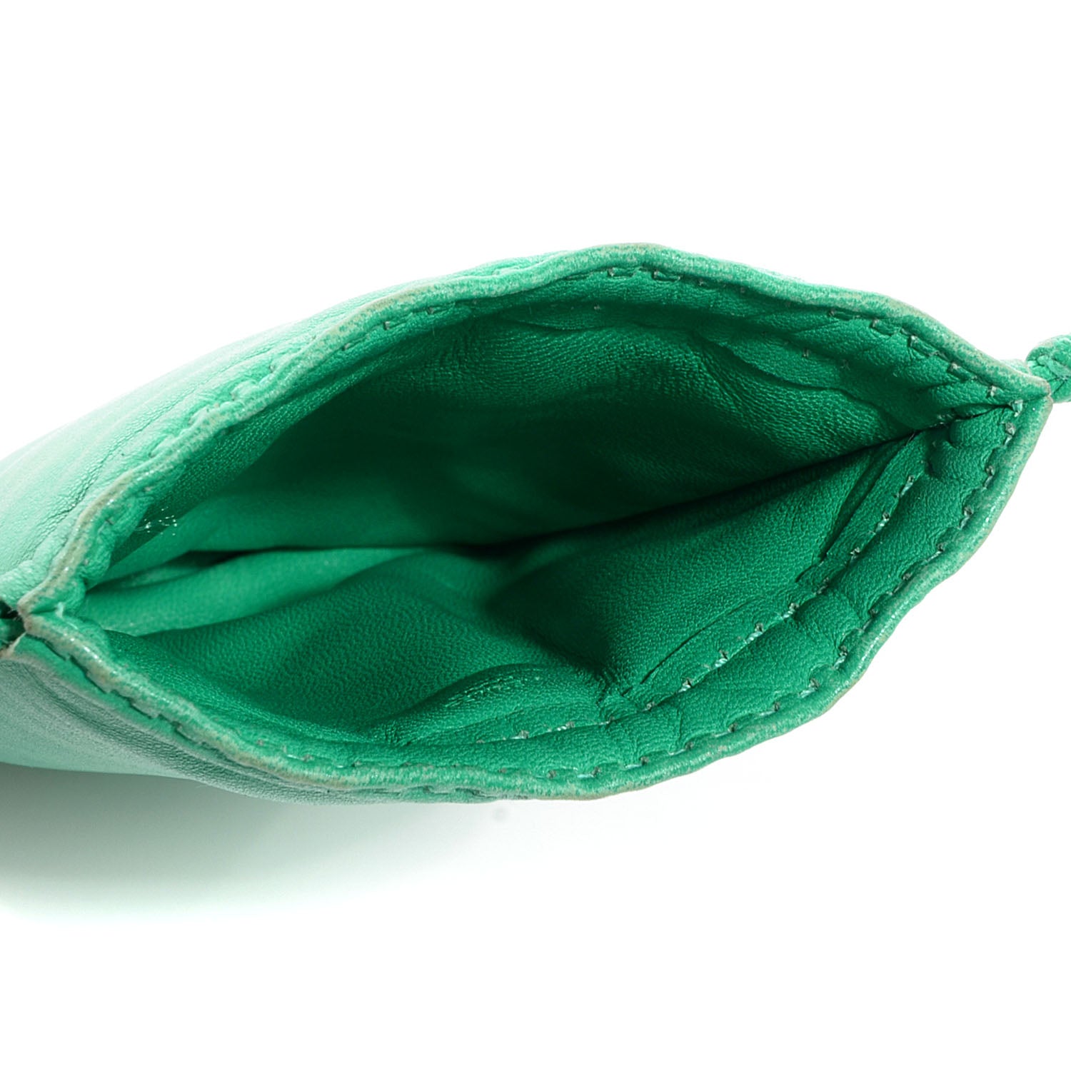Hermes Lambskin Pilo Pouch PM Menthe 6 of 7