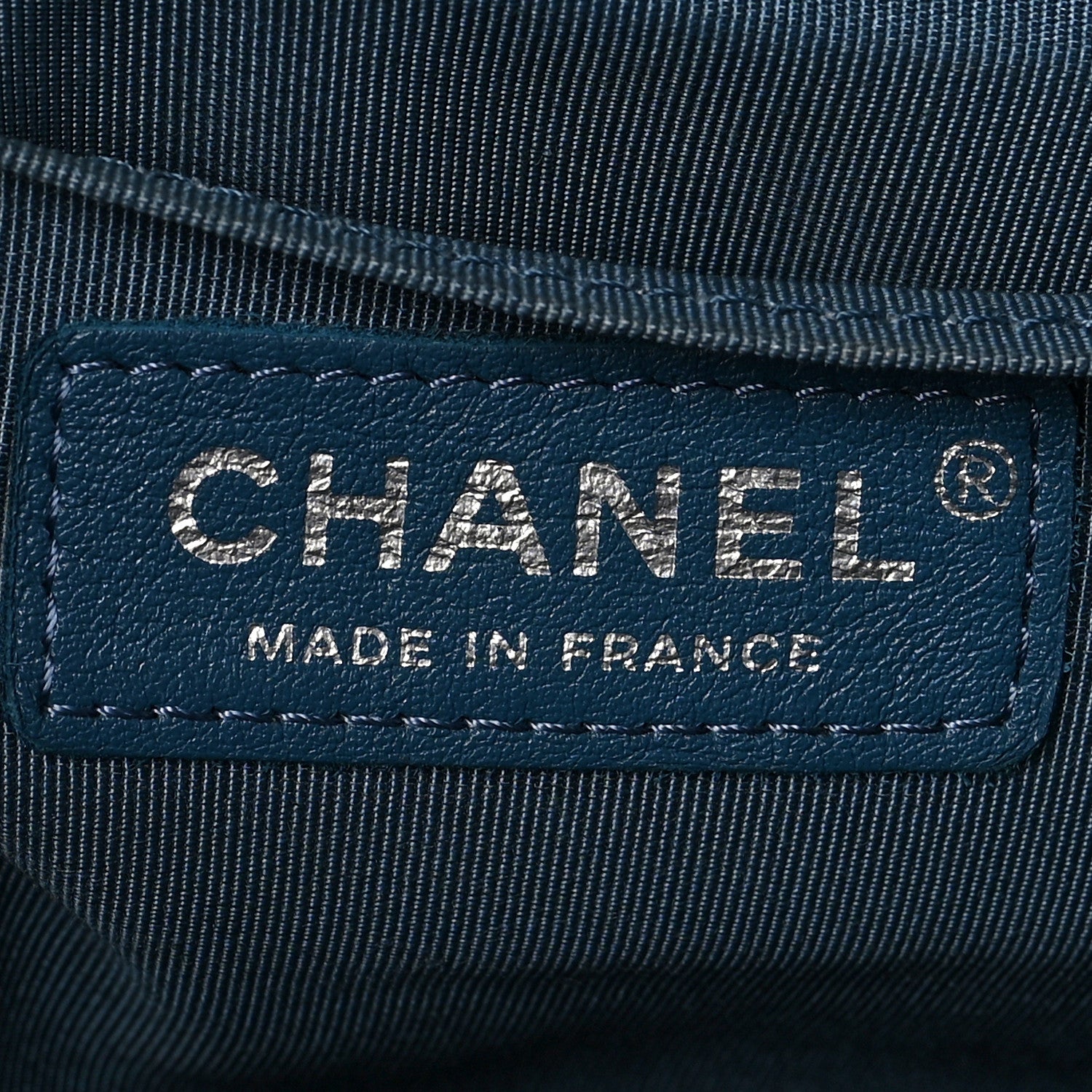 Chanel Lambskin Quilted Medium Boy Flap Blue 6 of 9