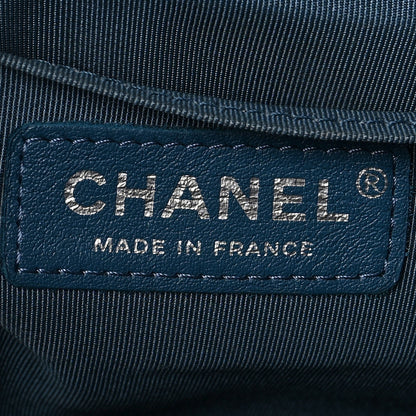 Chanel Lambskin Quilted Medium Boy Flap Blue 6 of 9