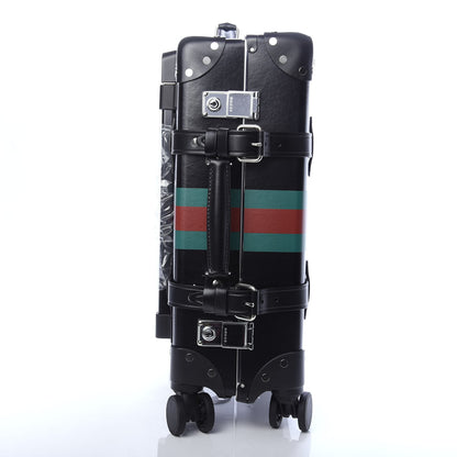 Gucci Calfskin Web Globe-Trotter Carry-On Black 3 of 9