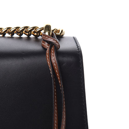 Gucci GG Supreme Monogram Calfskin Medium Padlock Shoulder Bag Beige Black Cuir 9 of 14