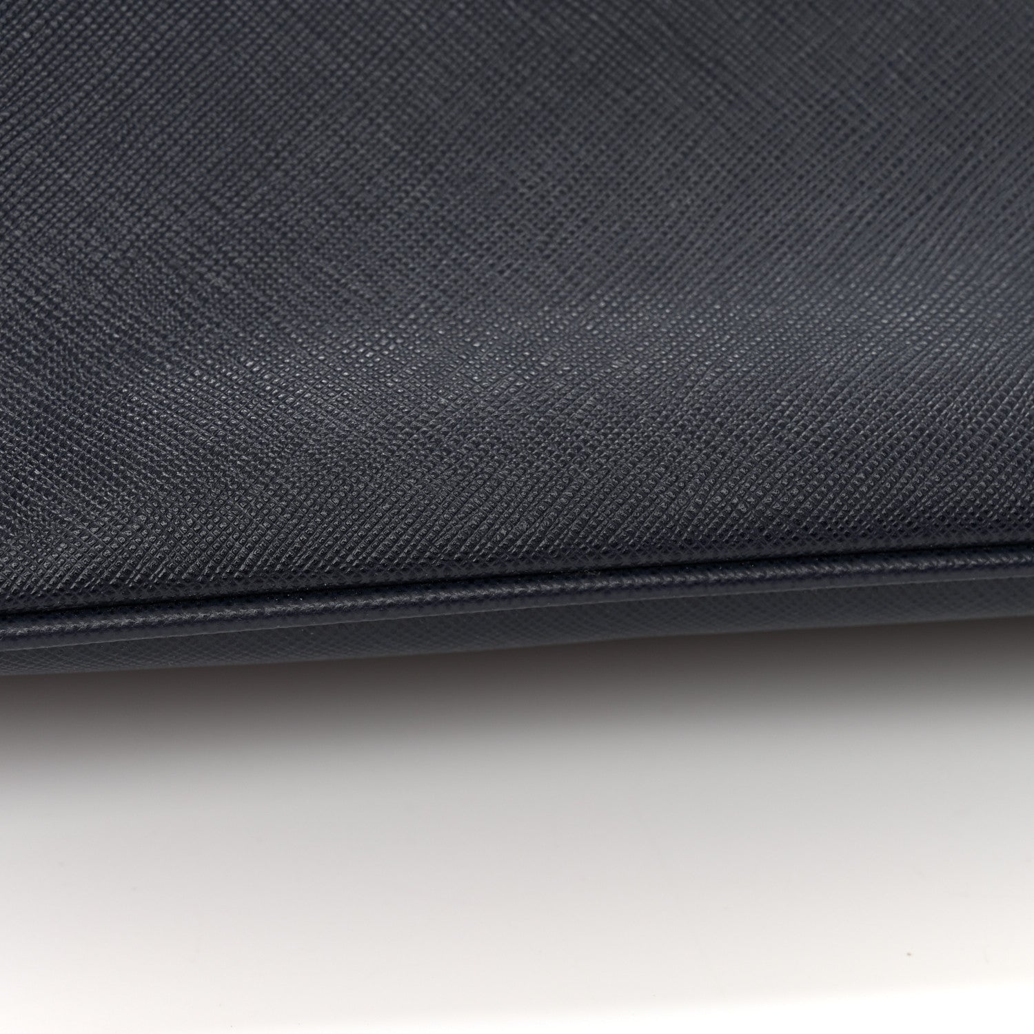 Prada Saffiano Messenger Satchel Bluette 12 of 12