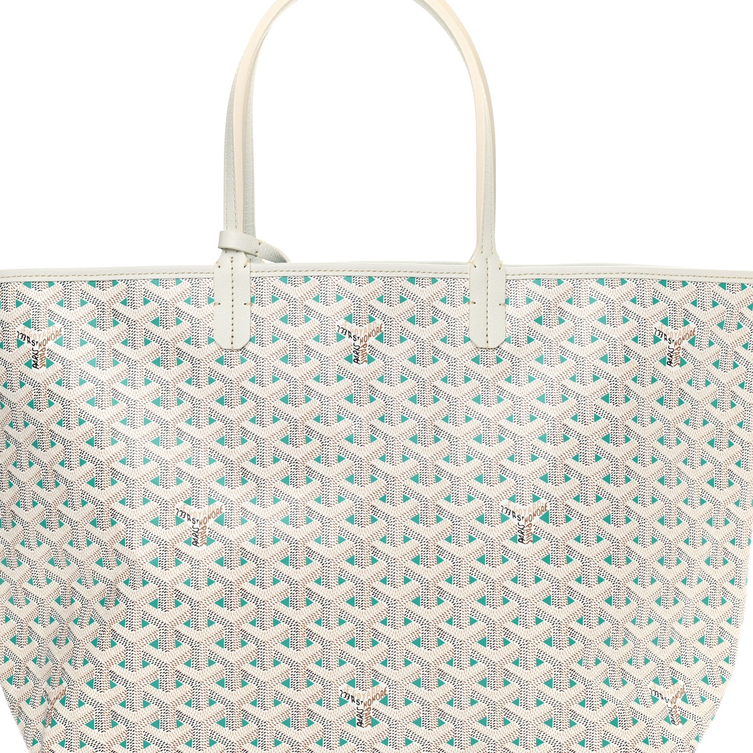 Goyard Goyardine Saint Louis Claire Voie PM White Opaline 10 of 14
