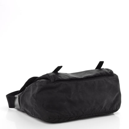 Prada Nylon Vela Messenger Bag Black 4 of 7