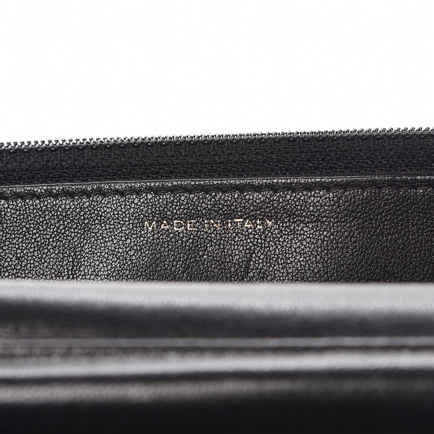 Sheepskin Quilted Mademoiselle Vintage Wallet On Chain WOC Black