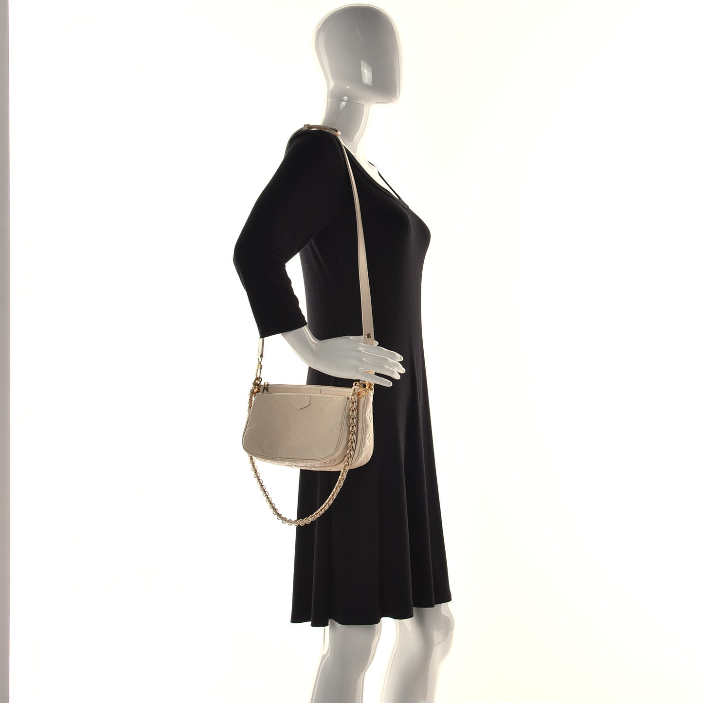 Empreinte Monogram Giant Multi Pochette Accessories Cream