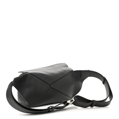 Loewe Calfskin Small Puzzle Bumbag Black 2 of 9