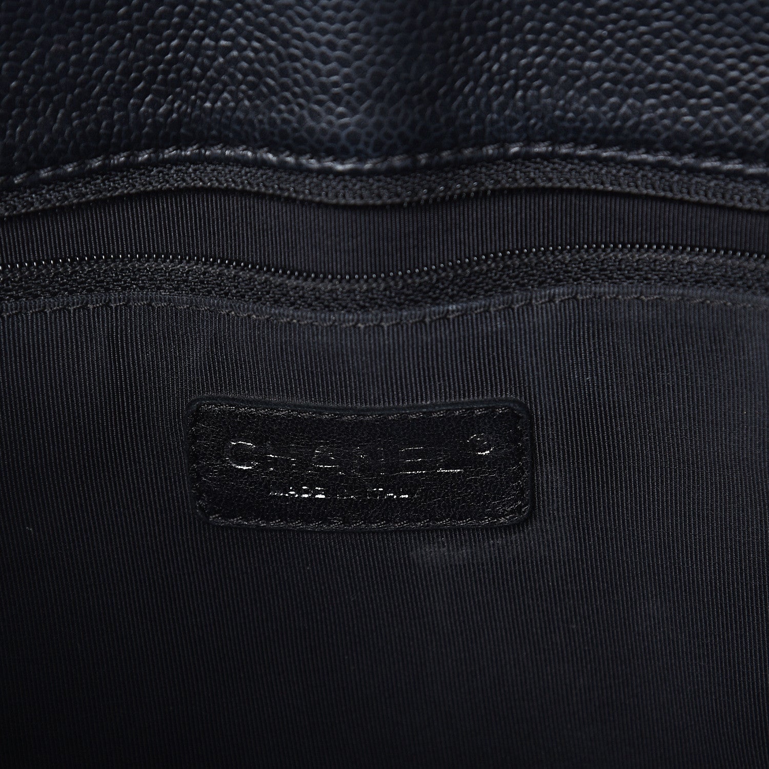 Chanel Caviar Quilted Grand Shopping Tote GST Black 5 of 9