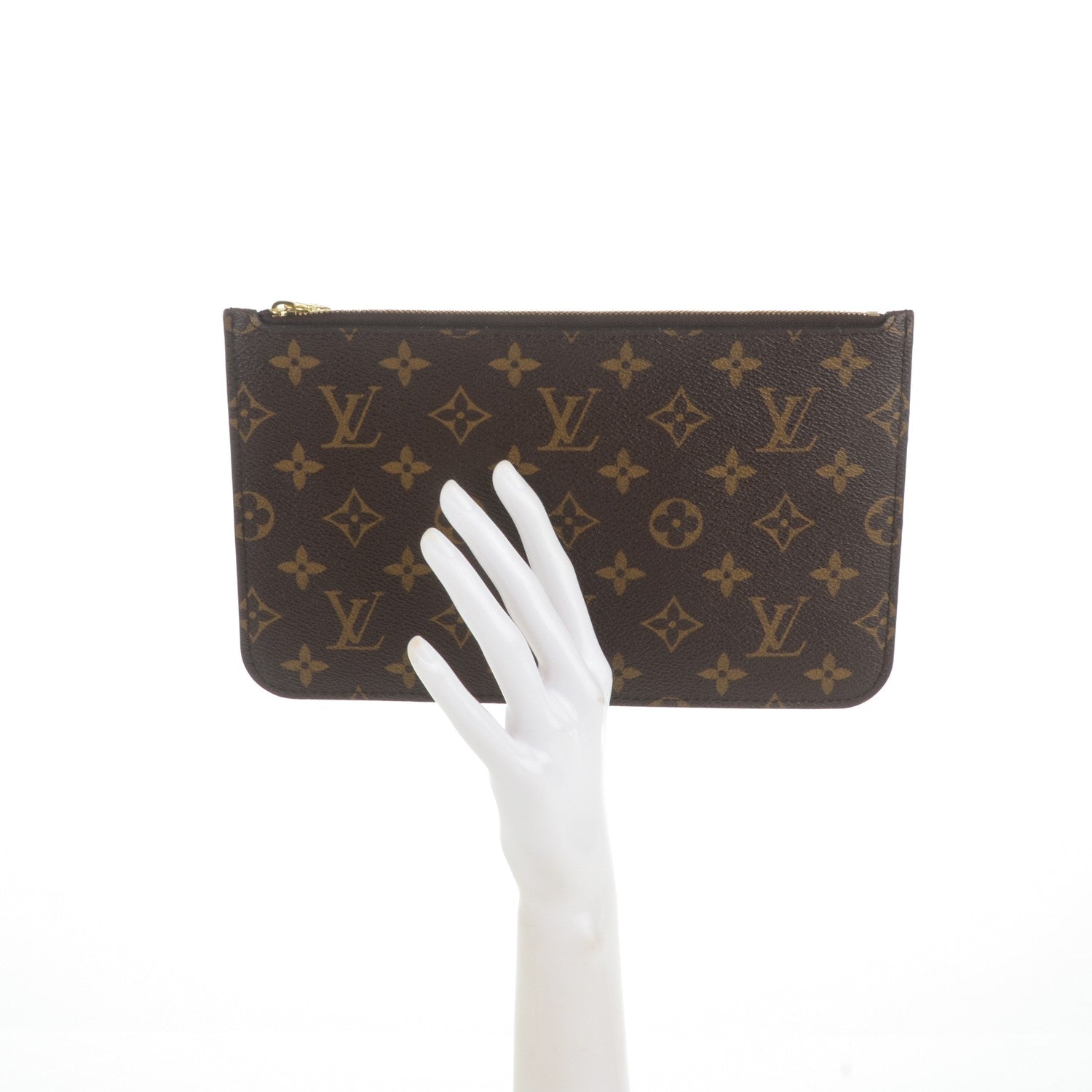 Louis Vuitton Monogram Neverfull MM GM Pochette 2 of 8