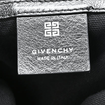 Givenchy Distressed Denim Medium Voyou Bag Black 6 of 10