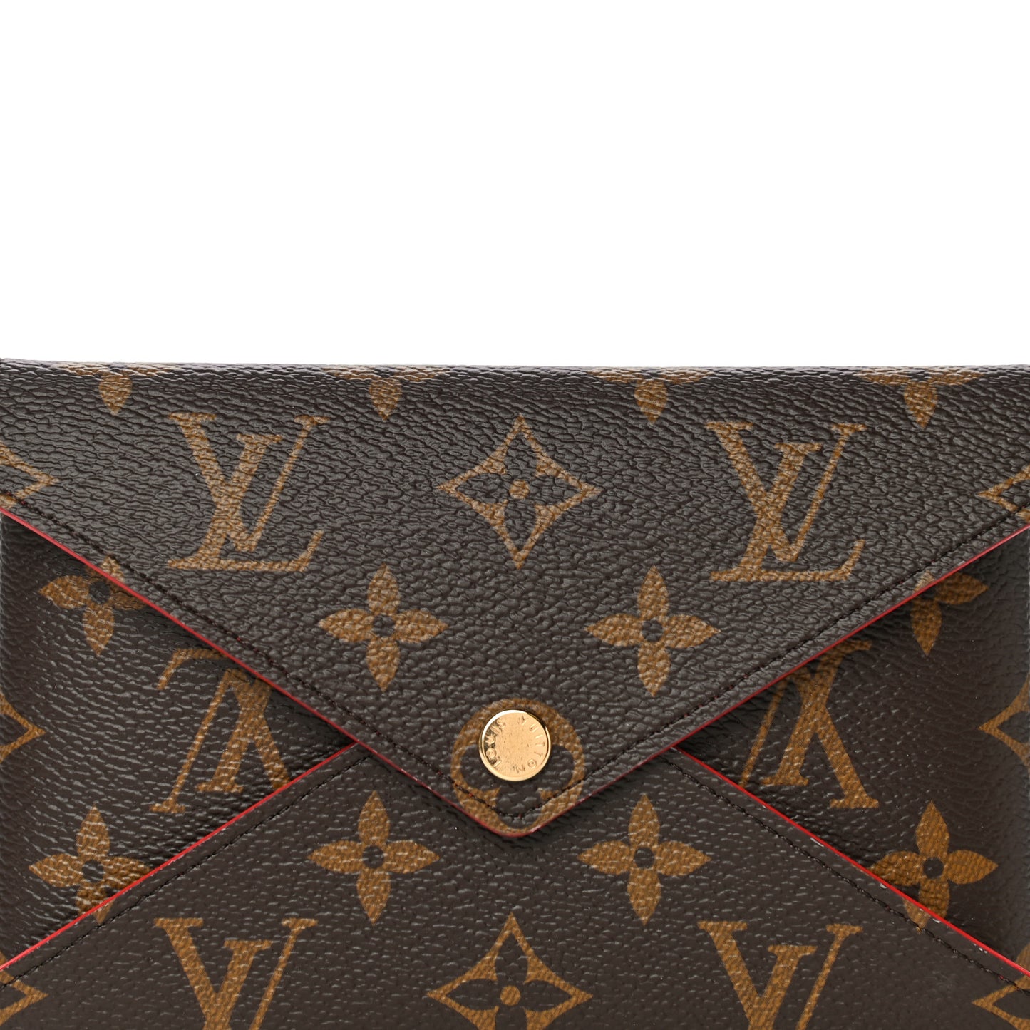 Monogram Medium Kirigami Pochette Insert Coquelicot