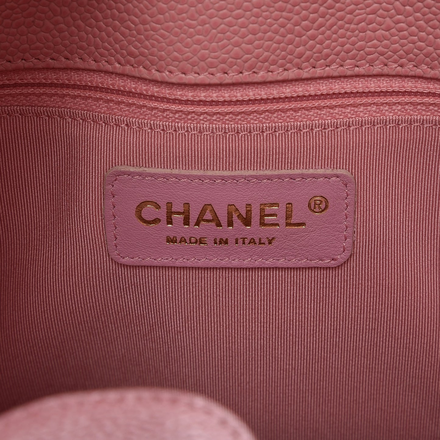 Caviar Petit Shopping Tote PST Pink