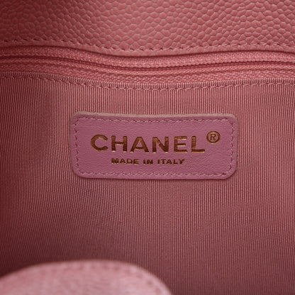 Chanel Caviar Petit Shopping Tote PST Pink 6 of 7