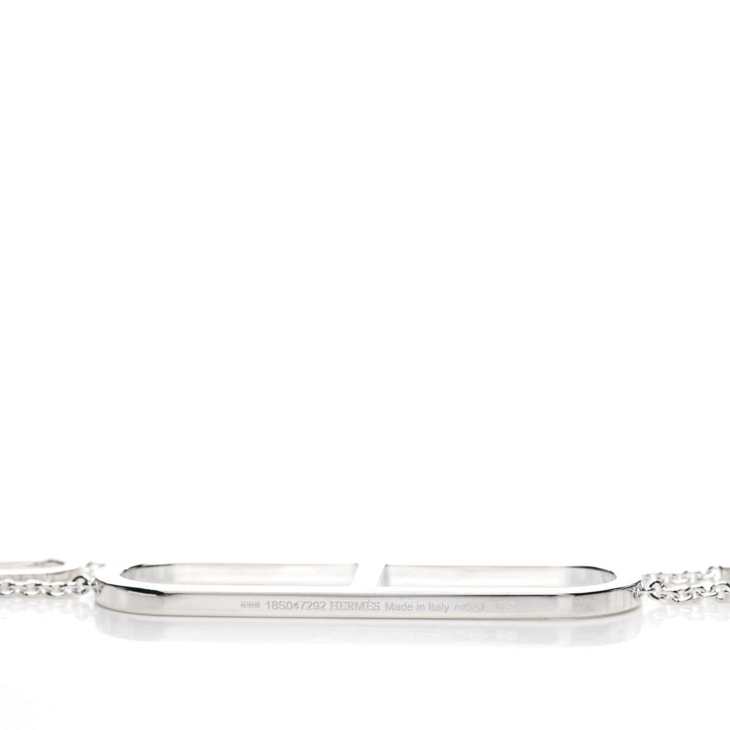 Sterling Silver Ever Chaine d'Ancre Long Necklace 120